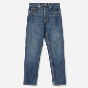 Everlane Cheeky Straight Jean 26 | Faded Indigo